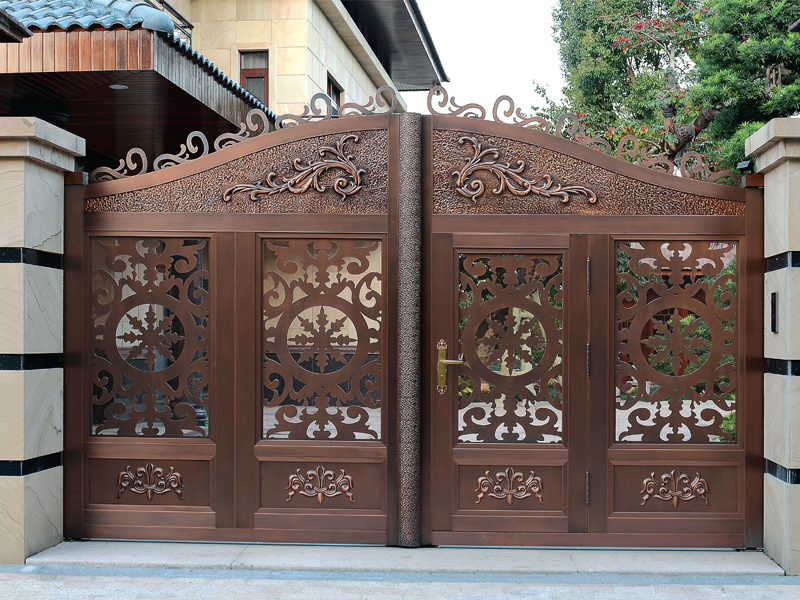 別墅庭院銅門(mén)