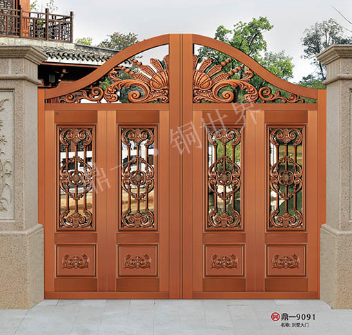 別墅大門(mén)銅門(mén)