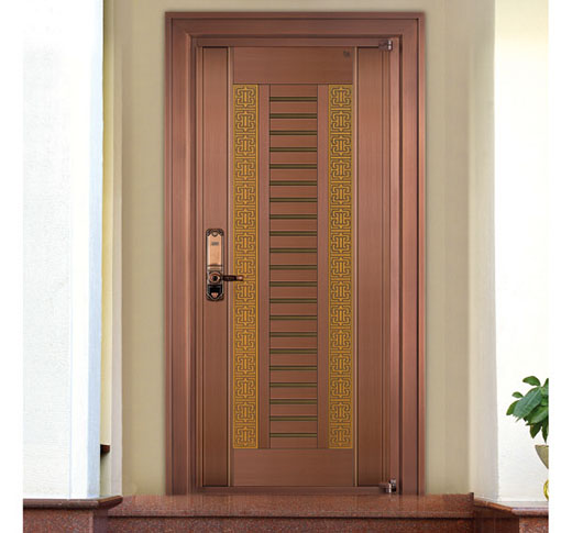 別墅單開(kāi)銅門(mén)