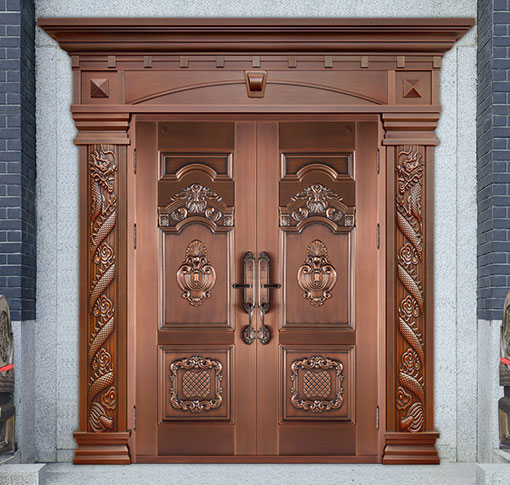 中式風(fēng)格別墅銅門(mén)