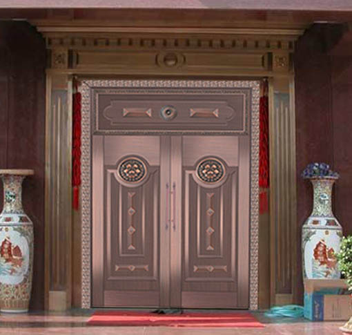 豪華入戶(hù)銅門(mén)
