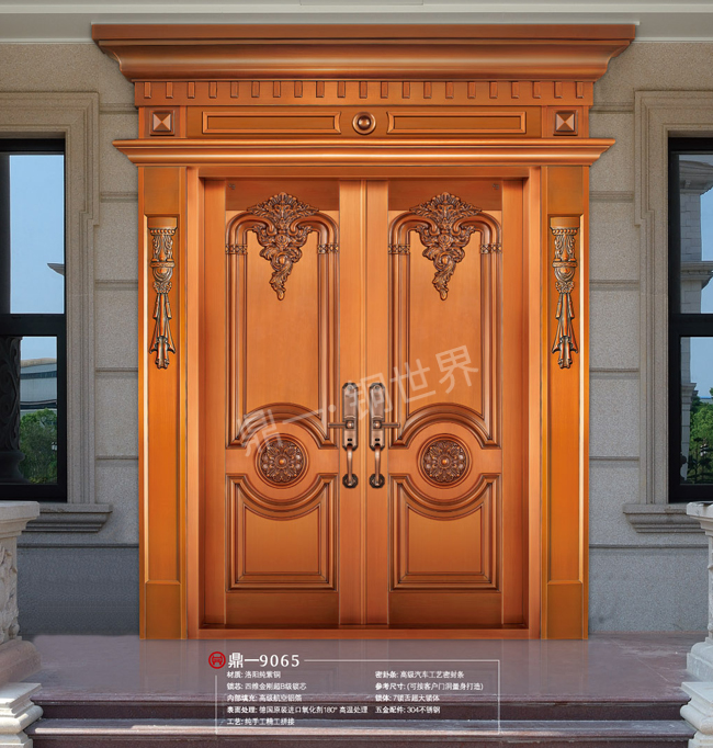 豪華高檔別墅銅門(mén)