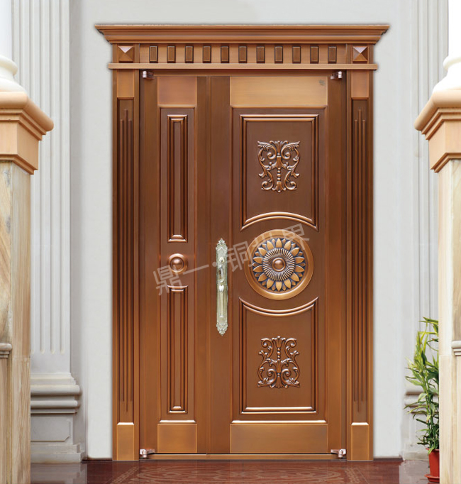 子母銅門(mén)進(jìn)戶(hù)門(mén)